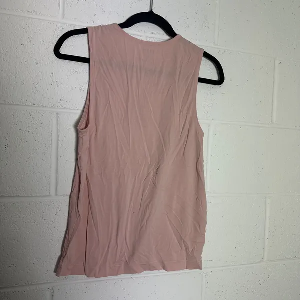 NOBULL Womens Muscle Tank Top Dusty Rose Pink Sleeveless Training Shirt XS - Image 3