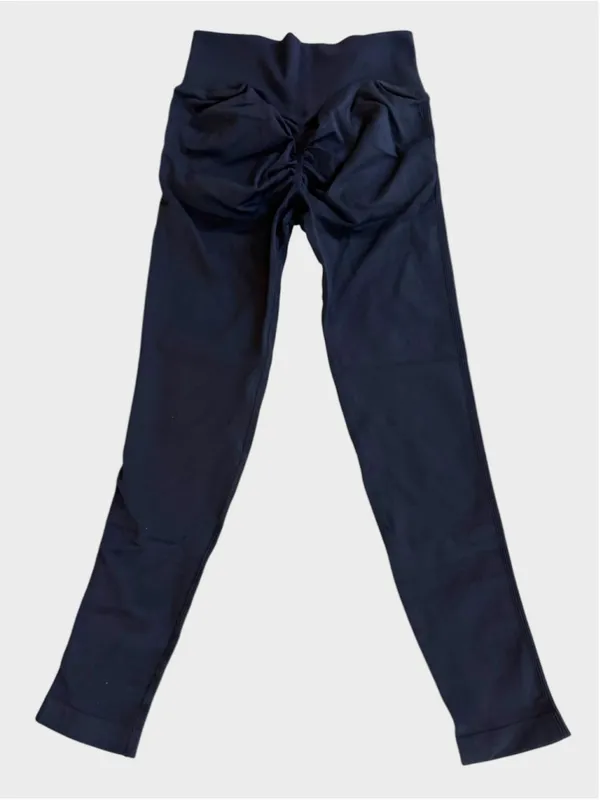 Halara Seamless Flow Scrunch Butt Side Ribbed Butt Lifting Leggings - Image 5
