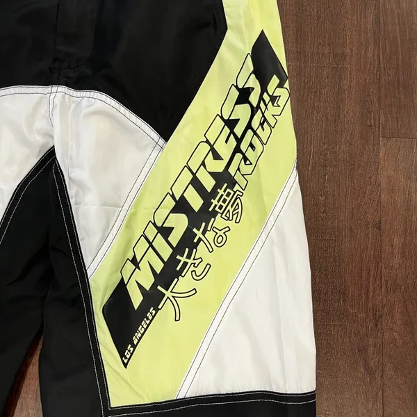 Mistress Rocks Womens Multicolor Colorblock Poly High Rise Jogger Pants Size XS - Image 2