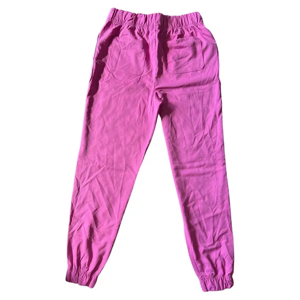 CLIMATERIGHT by Cuddl Duds Pink Scrub Jogger Pants, Small - Image 2
