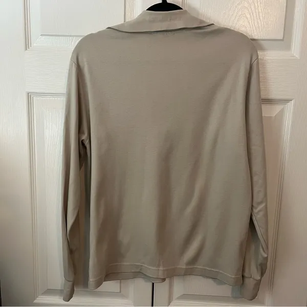 Bogner Mock Neck Long Sleeve Oversized 1/4 Zipped Sweatshirt Size M - Image 12