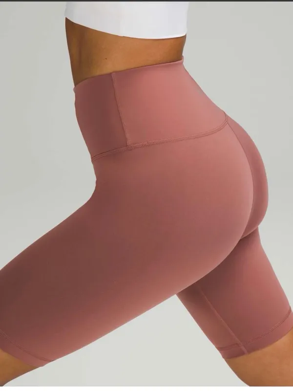 Lululemon Wunder Train High Rise Short 8" Spiced Chai Size 10 - Image 4