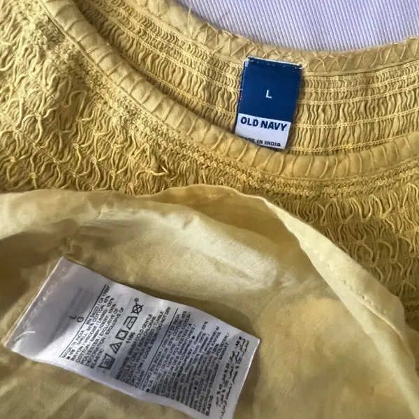 Old Navy Yellow Midi Dress - Image 8