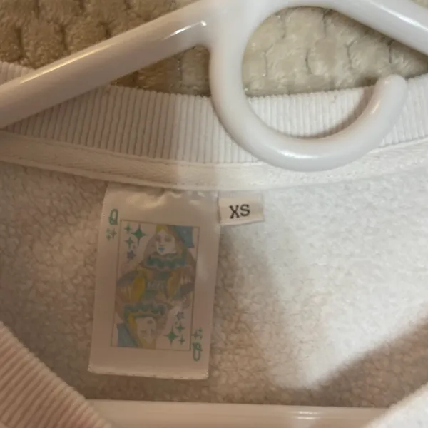 Queen of sparkles sweatshirt White Size XS - Image 3