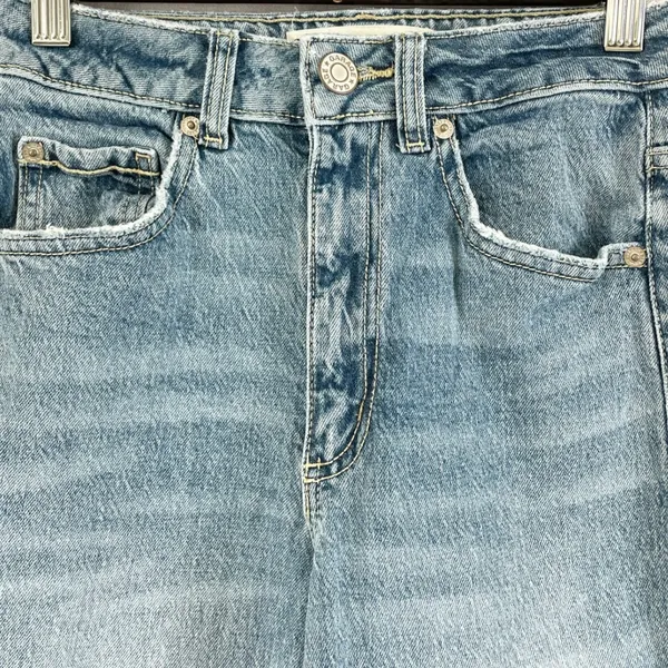 Garage Straight Leg Jeans Size 00 Minimalist Clean Girl Capsule Clean Girl Urban - Image 2