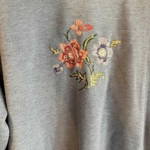 Vintage sweatshirt Blue - Image 4