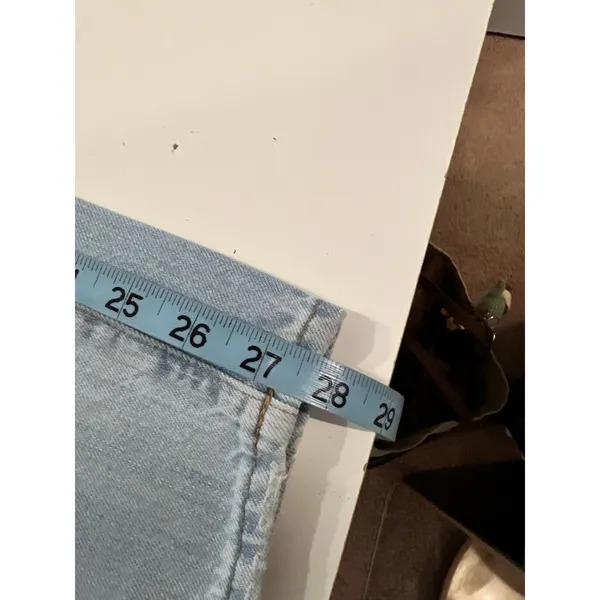 Madewell Light Wash Curvy The Perfect Vintage Straight Leg Jean Size 28 - Image 10