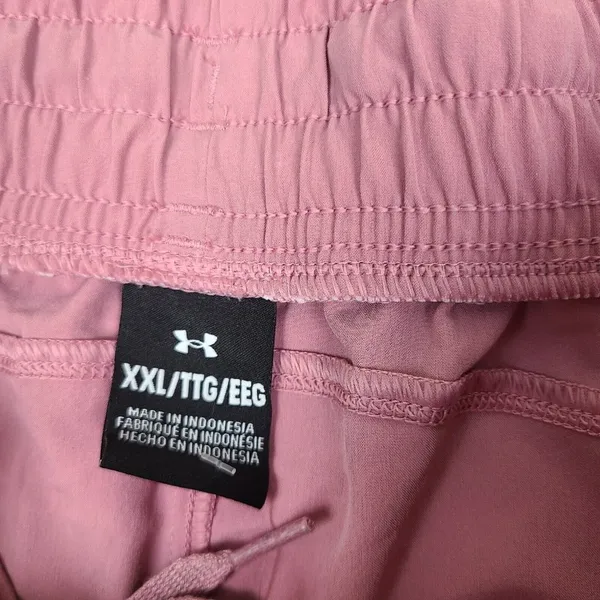 Women’s Under Armour Flex Woven 2 In 1 Shorts 2XL Pink Workout Exercise‎ - Image 5