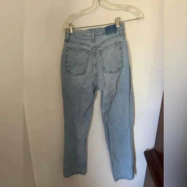Abercrombie & Fitch 90s Straight Ultra High Rise Curve Love Jeans 27/4S - Image 7