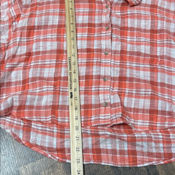 American Eagle Flannel Plaid Button-Up Shirt NWT - Image 11
