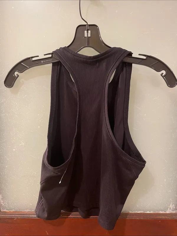 Athleta Black Racerback Tank Top - Image 3