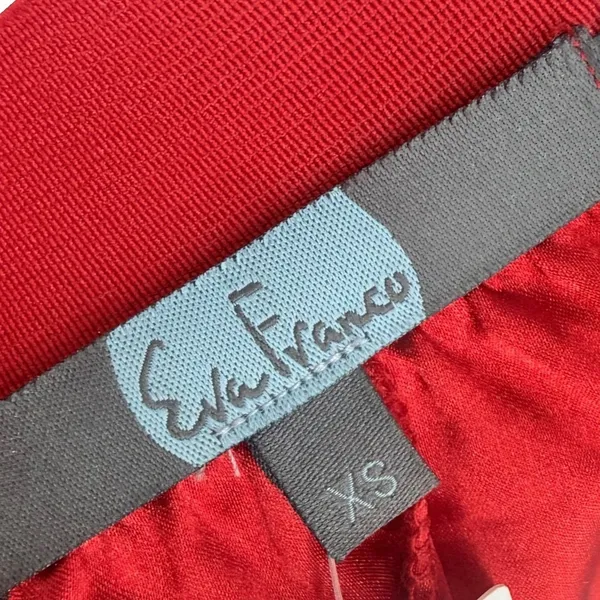 NWT Anthropologie Eva Franco‎ Strawberry Print Tiered Tulle Midi Skirt Size XS - Image 3