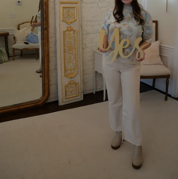 J.Crew Ivory Jeans - Image 4