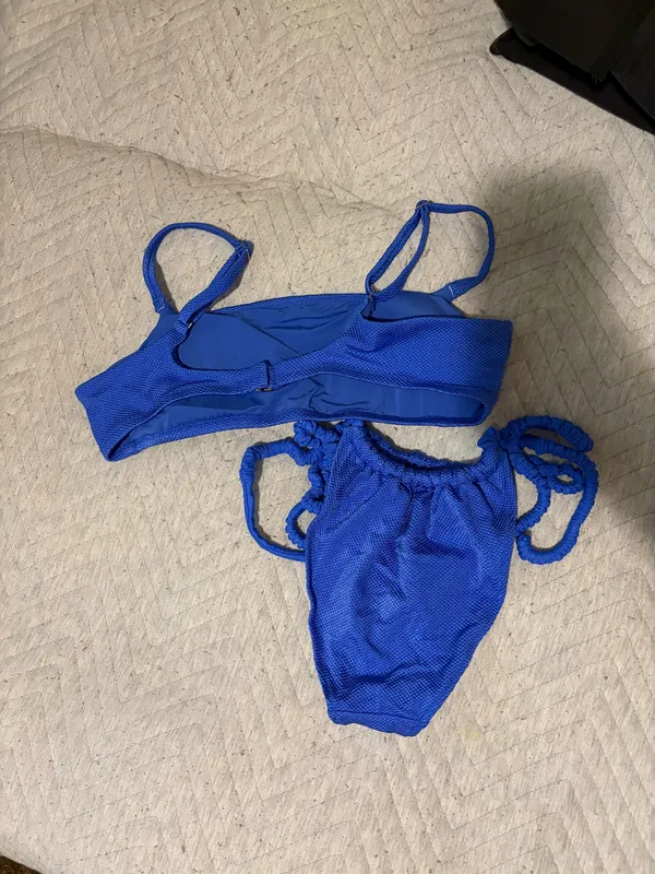 Aerie Bikini Set Blue - Image 2