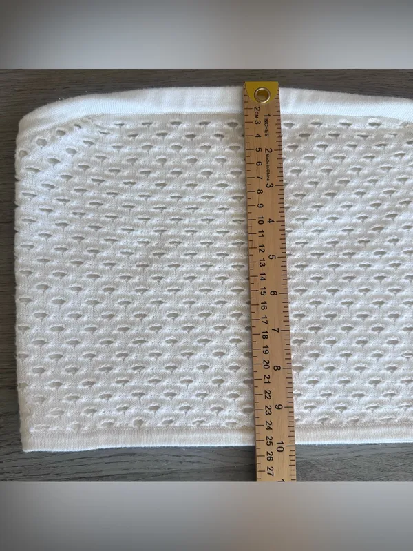 Aerie Bandeau Tube Top Sweater Knit Women’s Medium Offwhite Cream Summer - Image 5