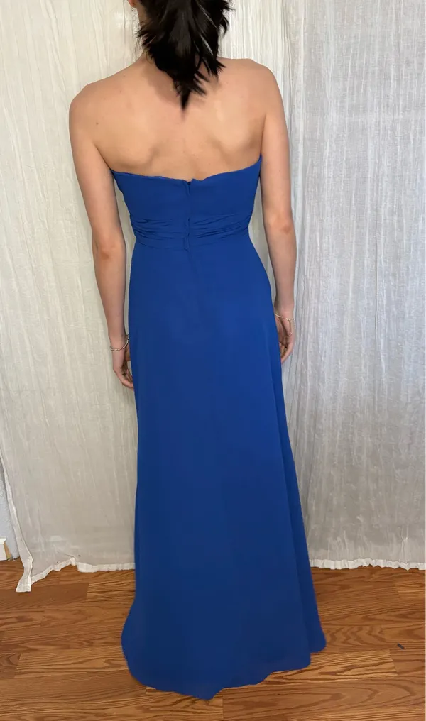 Royal blue formal dress Size 4 - Image 3