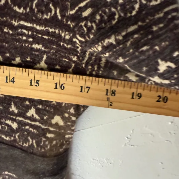 Hazel Brown‎ Patterned Long Sleeve Cowl Neck Knit Dress Fair Isle Print Small S - Image 7