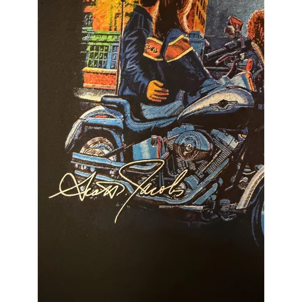 Harley-Davidson Womens Small T-Shirt Scott Jacobs Fireworks Fort Lauderdale FL - Image 7