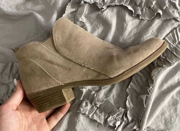 Tan Ankle Boots Size 9 - Image 3