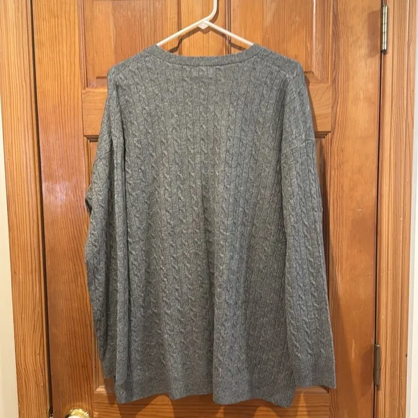 NWT A.New day women’s gray button cardigan sweater size xlarge. - Image 4