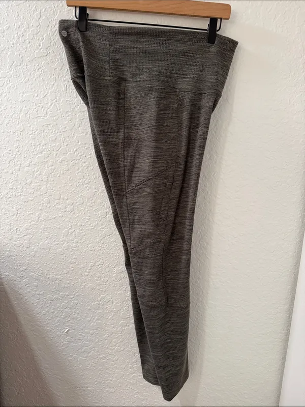 CALIA Hike Collection High-Waist Green/Heather Gray Leggings Size Large - Image 10