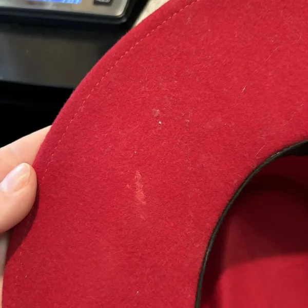 Vintage Little Joe‎ Wool Cowboy Hat Red Made in USA WPL 5923 Size Medium - Image 8
