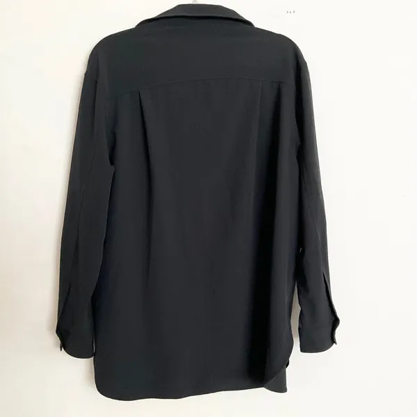 Alo Yoga Dreamscape Button Down Long Sleeve Black XS - Image 5