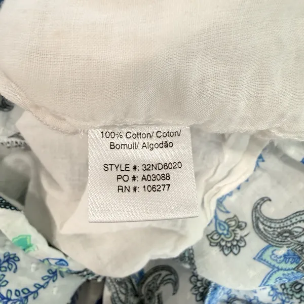 HALE BOB Roxie Dress Blue Floral Pockets SMALL - Image 13