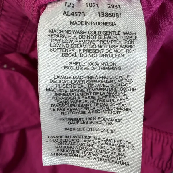 Columbia Women's XL Fuchsia Pink Activewear Shorts Elastic Waist Pockets Nylon - Image 6