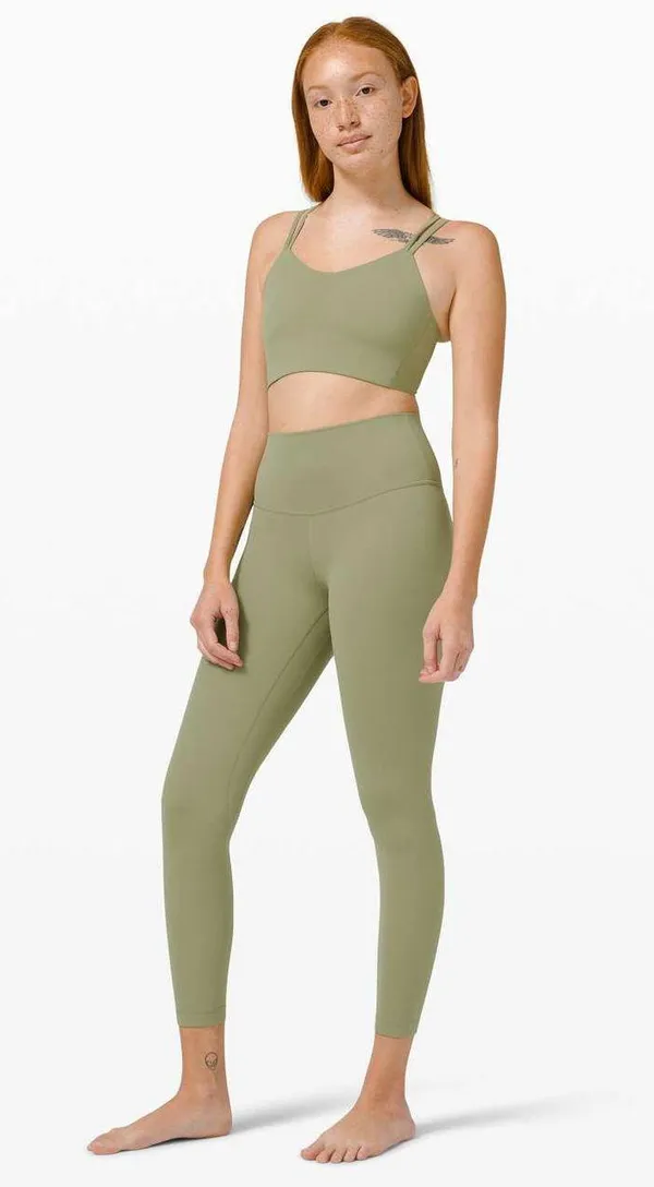Lululemon Align Leggings 25” High Rise Rosemary Green - Image 2