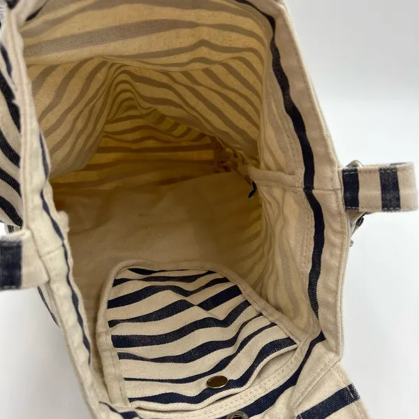 Baggu Duck Bag Stripe Canvas Tote Bag - Image 5