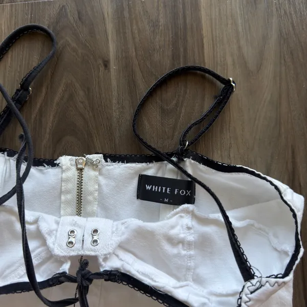 White Fox Corset Top - Image 4