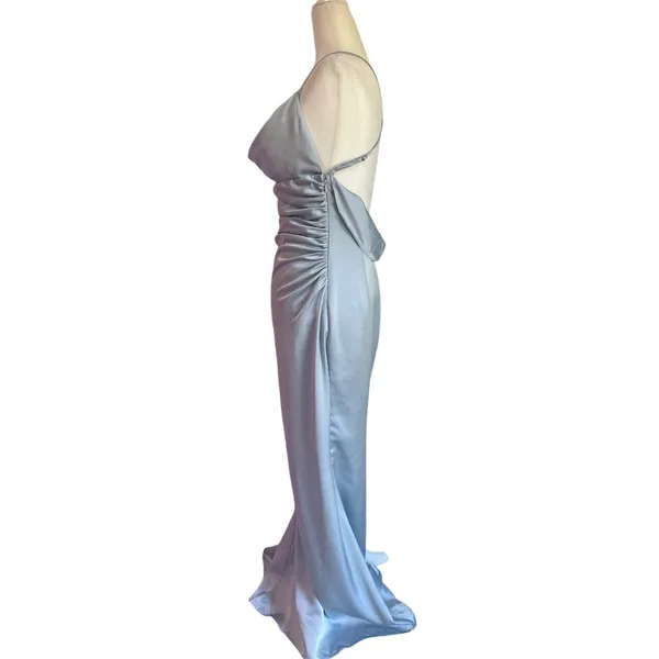 Katie May Ryder Gown in Celestial Blue Small New Womens Maxi Dress - Image 4