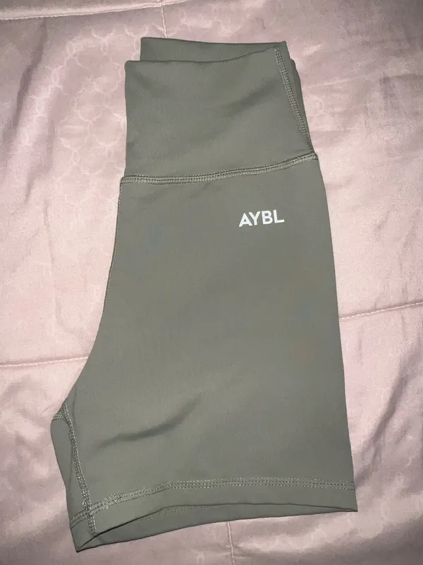 AYBL Green Biker Shorts - Image 4