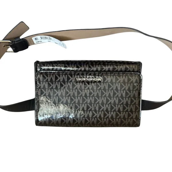 NWT Michael Kors Brown Logo Crossbody Bag - Image 2