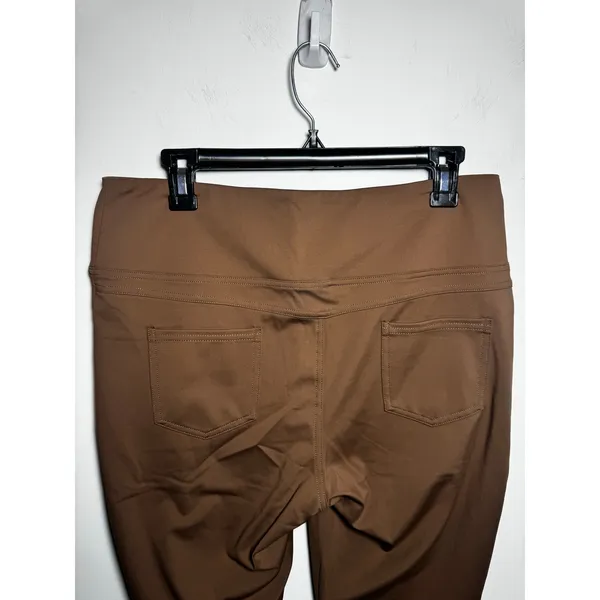 Halara Flex™ High Waisted Back Side Pocket Slight Flare Work Pants XL NEW - Image 8