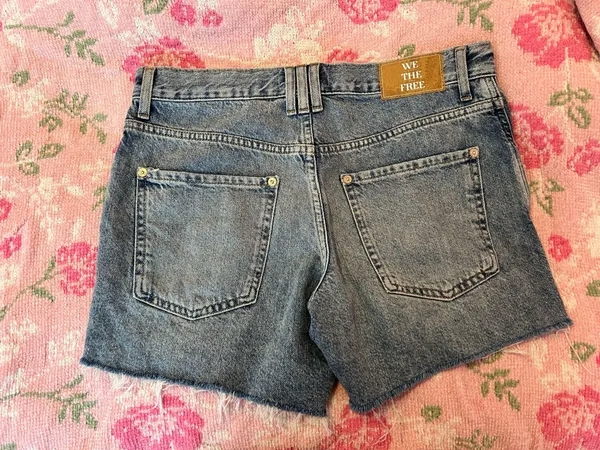 Free People Denim Shorts Cut-Off 25 - Image 2