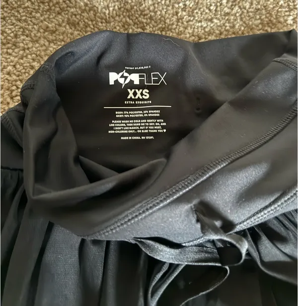 Popflex Tulle Skort Black Size XXS - Image 8