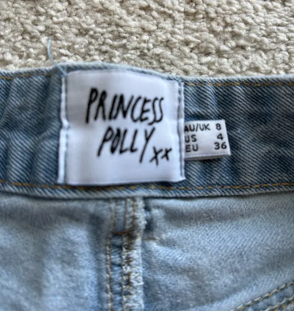 Princess Polly Denim Shorts - Image 3