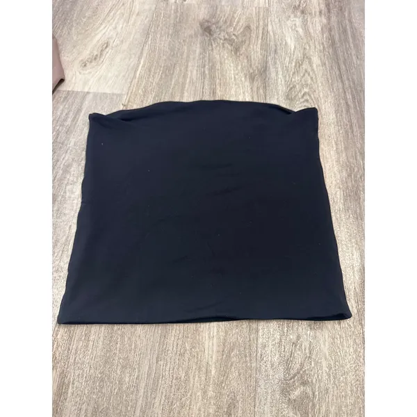 Babaton Contour Square Neck Long Sleeve Bodysuit Taupe & Black Tube Top Medium - Image 11
