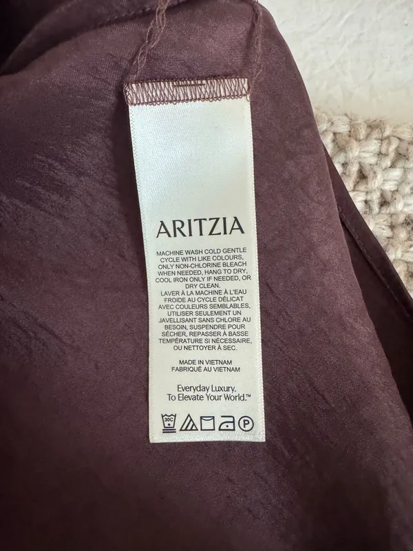 Aritzia Babaton Satin Skirt Slip Midi - Image 4