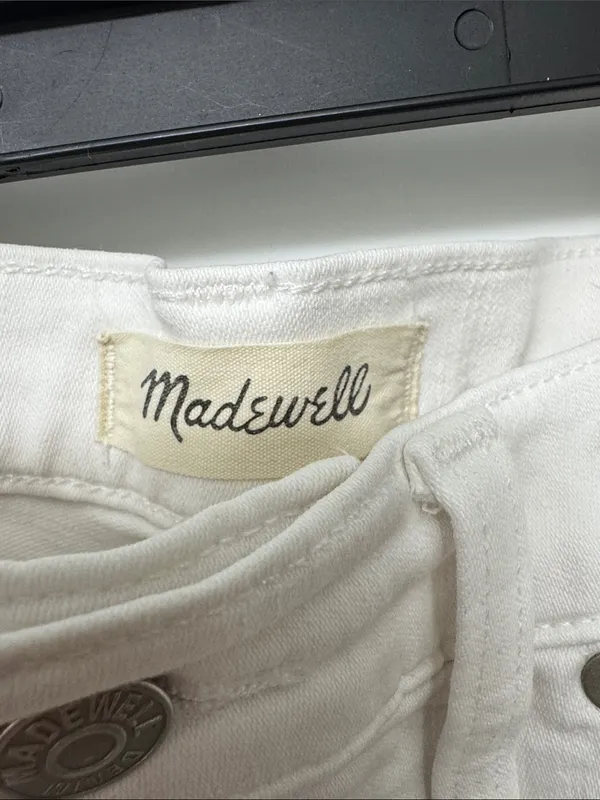 Madewell White High-Rise Skinny Jeans - Image 2
