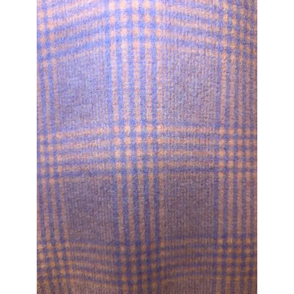 Tara Jarmon Paris Plaid Wool Blend Coat Pink Orange Size 34 French EU 34 US 2-4 - Image 13
