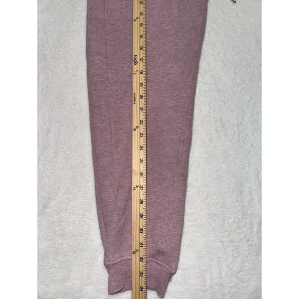 Lululemon Women's Scuba Jogger Heathered Pink High Rise Pockets Size 4 - Image 11