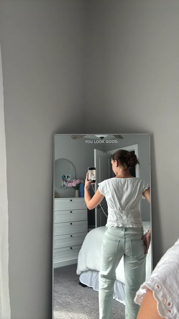 Target Blouse White - Image 4