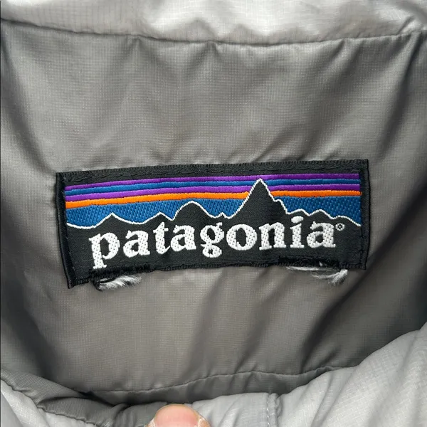 Patagonia Women's MICRO PUFF JACKET Down Puffer Feather Prima Loft Gray Size XL - Image 2
