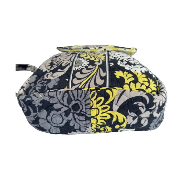 Vera Bradley Backpack Retired Baroque Yellow‎ Black Quilted Cotton Bag - Image 6
