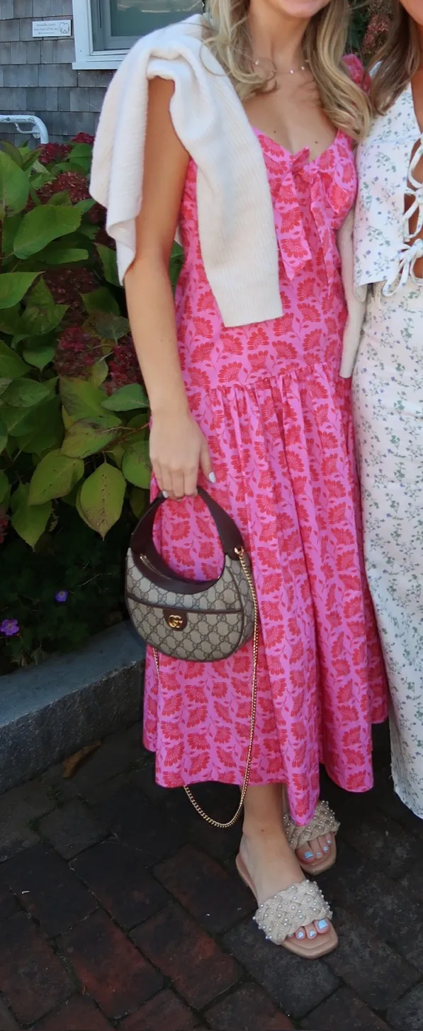 Floral maxi dress Pink Size 0 - Image 3