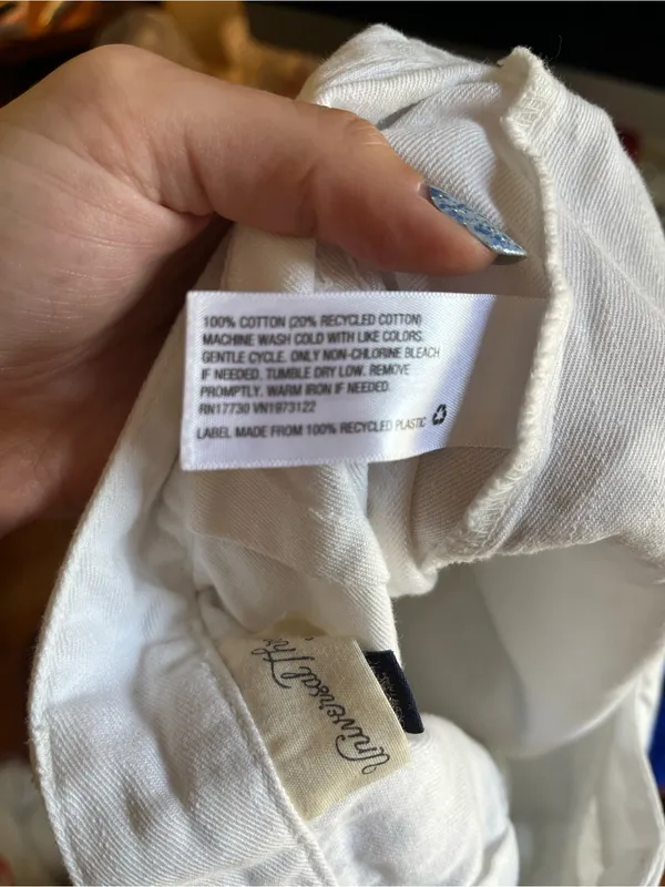 Universal Threads White High-Waist Utility Shorts - Image 6