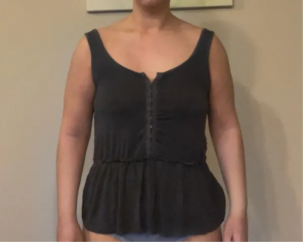American Eagle Soft And Sexy Peplum Tank - Image 3